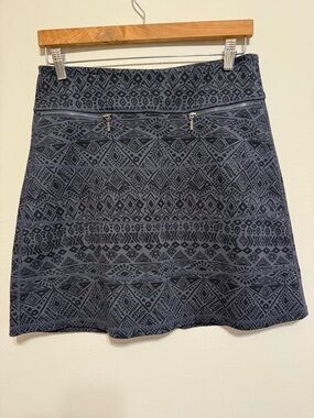Athleta Cassava Strata Printed Pocket Skirt S